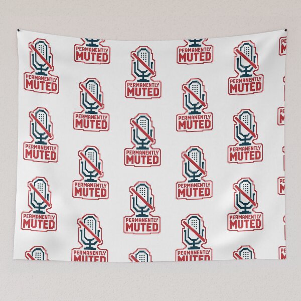 Item preview, Permanently Muted Shirt, Funny Introvert Tee, Gamer Voice Chat Gift, Streaming Microphone Humor, Anti Social Gaming Apparel designed and sold by KAYJAY DESIGNS.