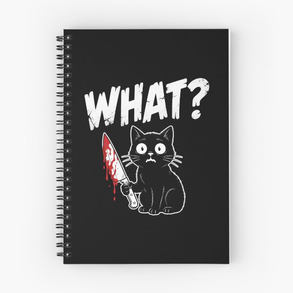 Item preview, Guilty Black Cat Knife What Meme designed and sold by TshirtsOnline-.
