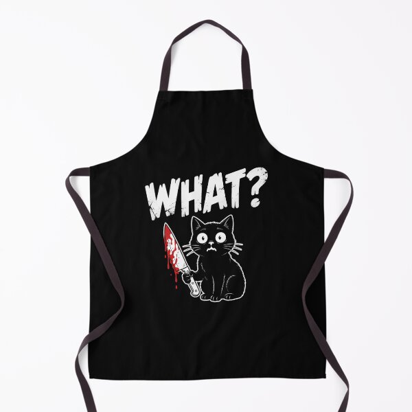 Item preview, Guilty Black Cat Knife What Meme designed and sold by TshirtsOnline-.