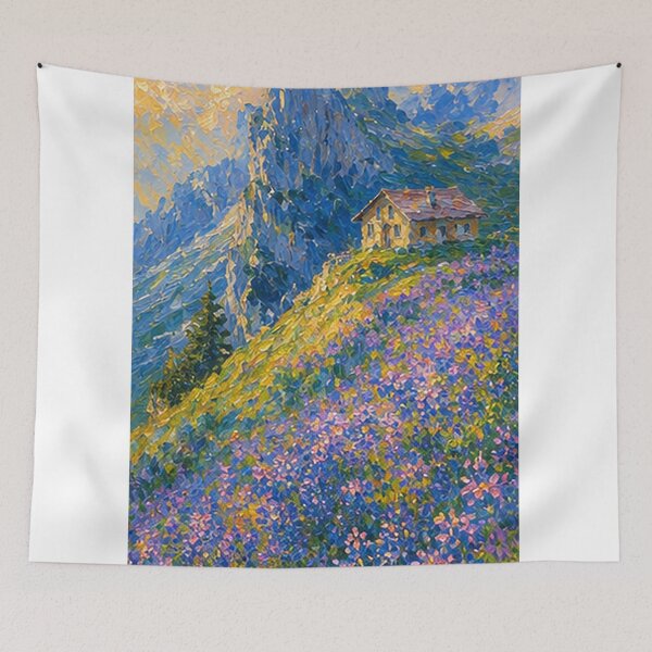 Item preview, Summer House Painting designed and sold by Malisamarmer.