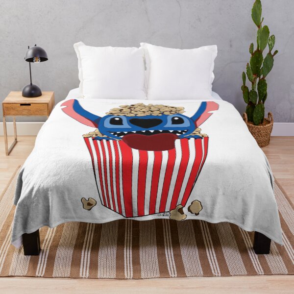 Aperçu de l'œuvre Stitch Popcorn créée et vendue par NaitoGraphisme.