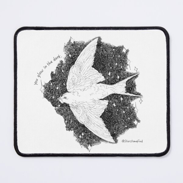 Item preview, You Glow in the Dark — Bird Art designed and sold by starstonefind.