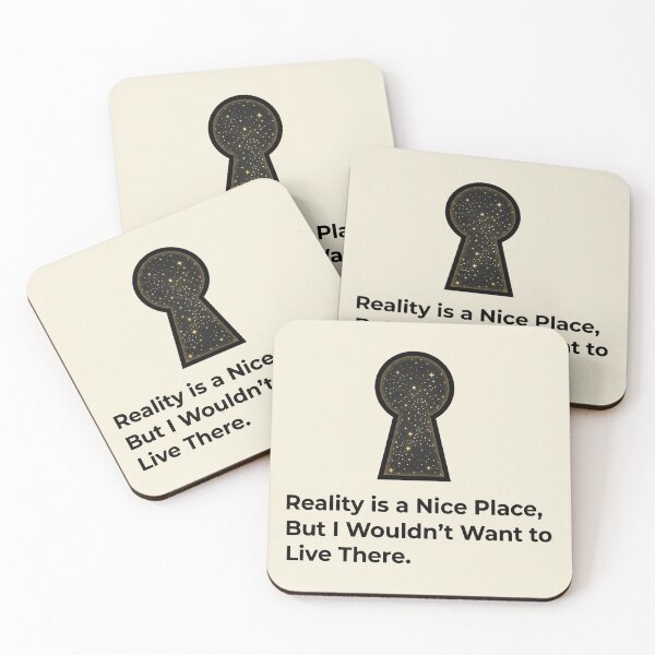 Item preview, Dreamer Birthday Gift Reality Quote for Creative Fantasy Lover designed and sold by PixelQ.