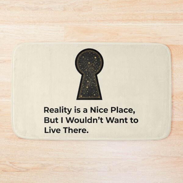 Item preview, Dreamer Birthday Gift Reality Quote for Creative Fantasy Lover designed and sold by PixelQ.