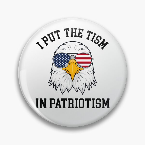 Item preview, I Put The Tism In Patriotism designed and sold by yobochart.