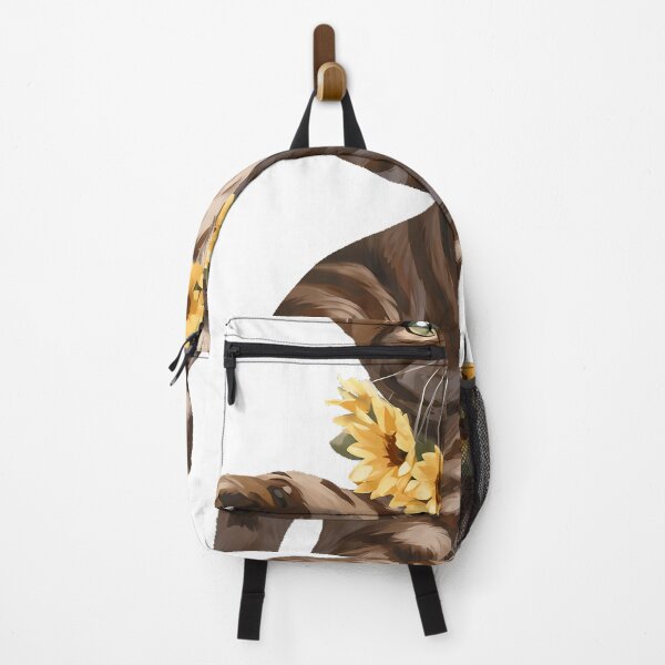 Item preview, Tabby Cat Sunflower Field designed and sold by pumsquare.