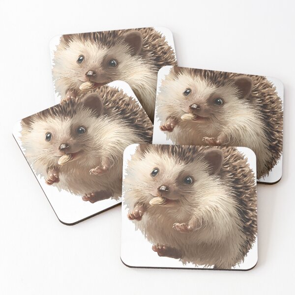 Item preview, Hedgehog Sunflower Seed Snack designed and sold by pumsquare.