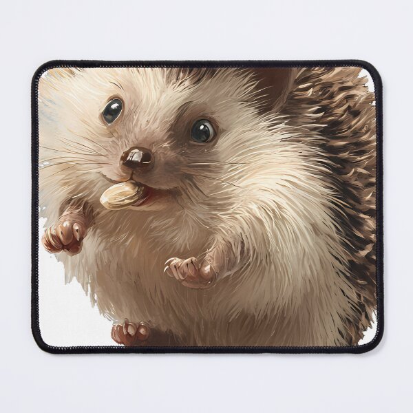 Item preview, Hedgehog Sunflower Seed Snack designed and sold by pumsquare.