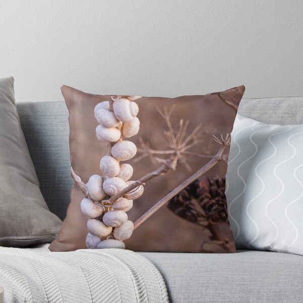Item preview, Cluster Of White Garden Snails On Young Tree Branches Showing Infestation And Texture designed and sold by Nmallia.