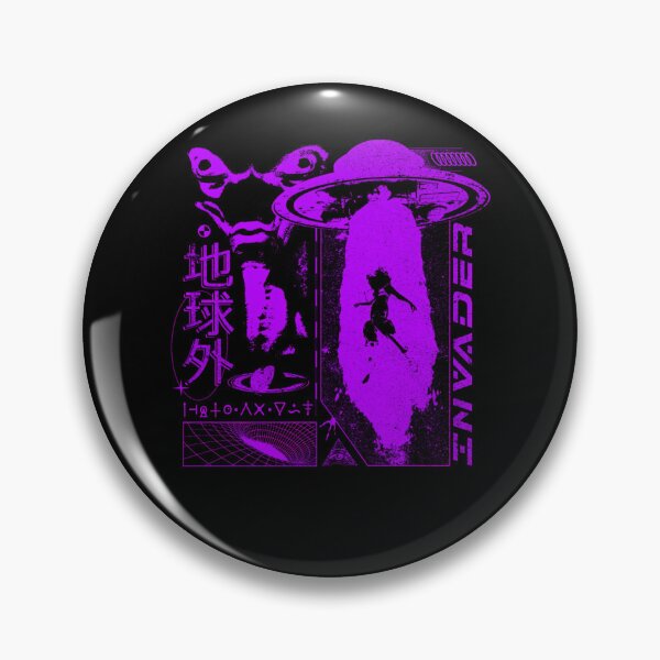 Item preview, Alien Invader Purple Sci-Fi designed and sold by Spreeha.