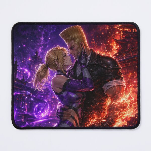 Item preview, Tekken Lovers - Nina Williams & Paul Phoenix designed and sold by mangapopstudio.