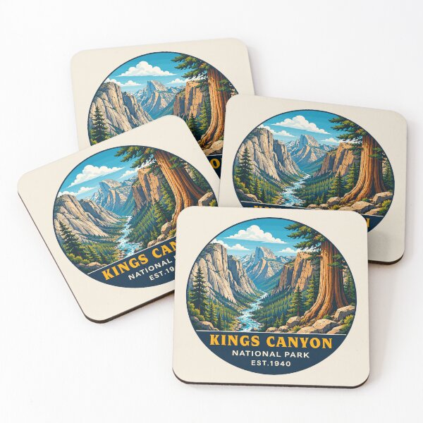 Item preview, Kings Canyon National Park Sticker designed and sold by Gideon Emmerich.