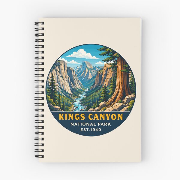 Item preview, Kings Canyon National Park Sticker designed and sold by Gideon Emmerich.