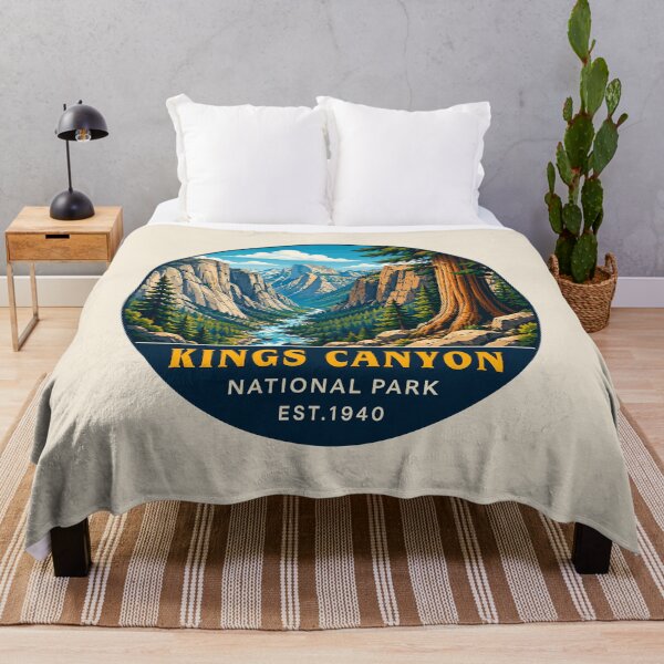 Item preview, Kings Canyon National Park Sticker designed and sold by Gideon Emmerich.