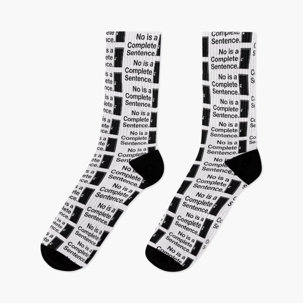 Item preview, No Is a Complete Sentence Gift for Strong Women designed and sold by PixelQ.