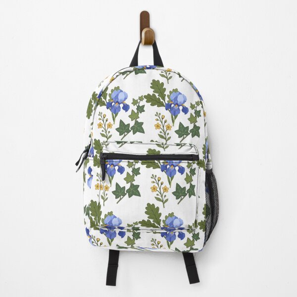 Item preview, Blue Iris Botanical Pattern designed and sold by Creative Owlet.