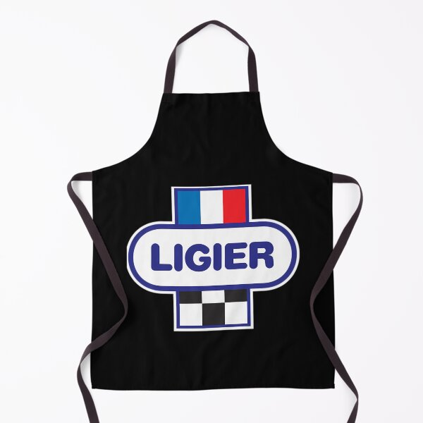 Item preview, Oval White Emblem with Bold Blue Ligier Typography designed and sold by Katanexy.
