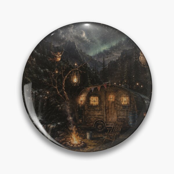 Item preview, Mystical Woodland Caravan Fantasy Art designed and sold by naturalsurvival.