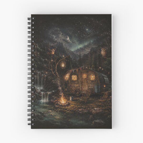 Item preview, Mystical Woodland Caravan Fantasy Art designed and sold by naturalsurvival.