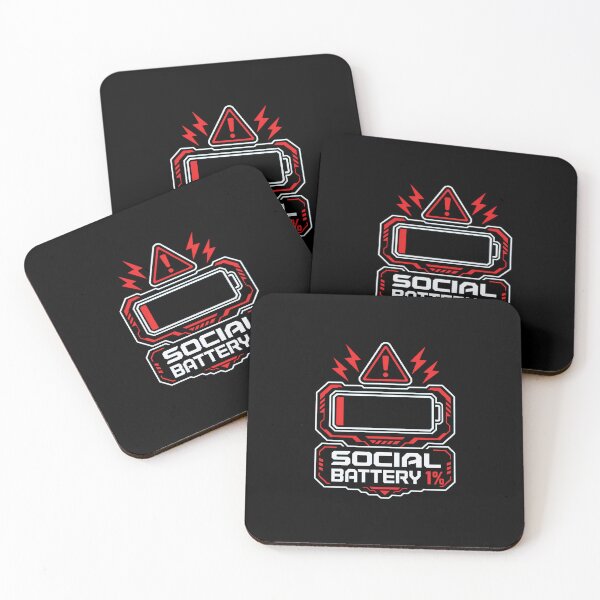 Item preview, Social Battery 1% Shirt, Introvert Funny Tee, Social Anxiety Shirt, Low Battery Humor, Anti Social Gift, Gamer Nerd Graphic Tee designed and sold by KAYJAY DESIGNS.