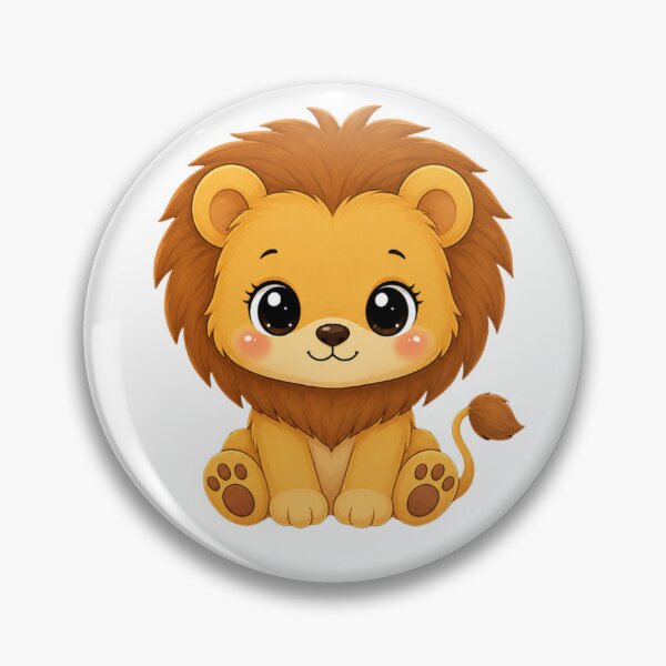 Item preview, Cute Baby Lion designed and sold by Mysthor-Designs.