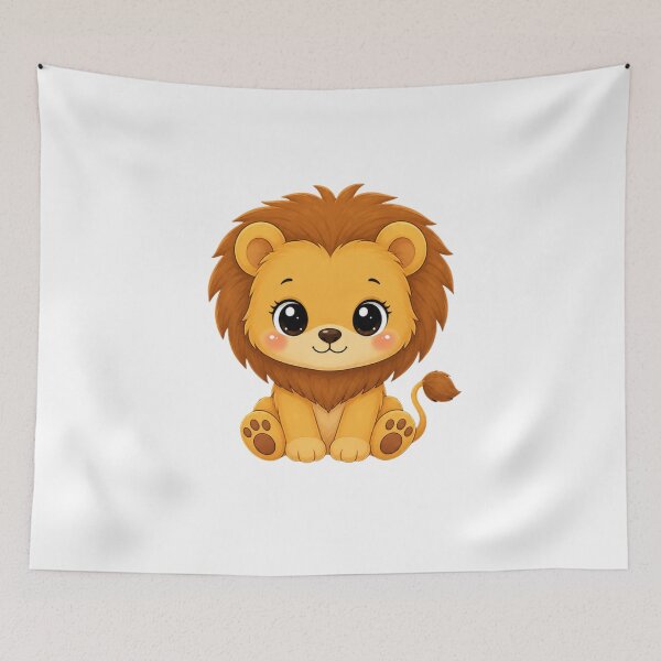 Item preview, Cute Baby Lion designed and sold by Mysthor-Designs.