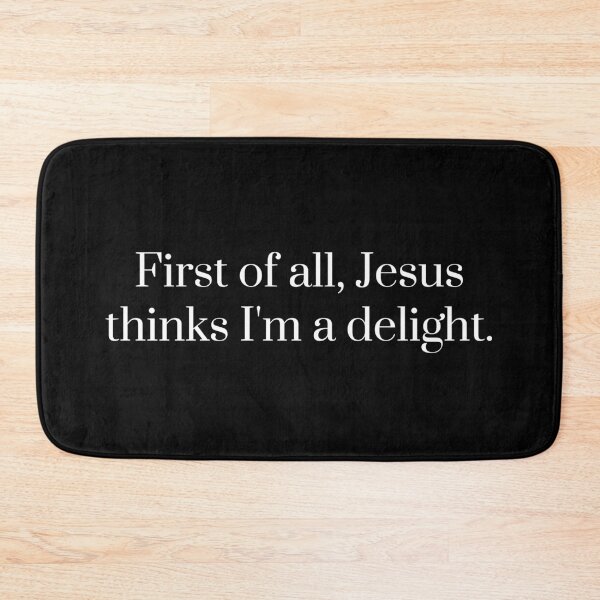 Item preview, Jesus Thinks I'm a Delight Shirt, Funny Christian Graphic Tee, Faith Humor Gift for Women designed and sold by Sprinkle12345.