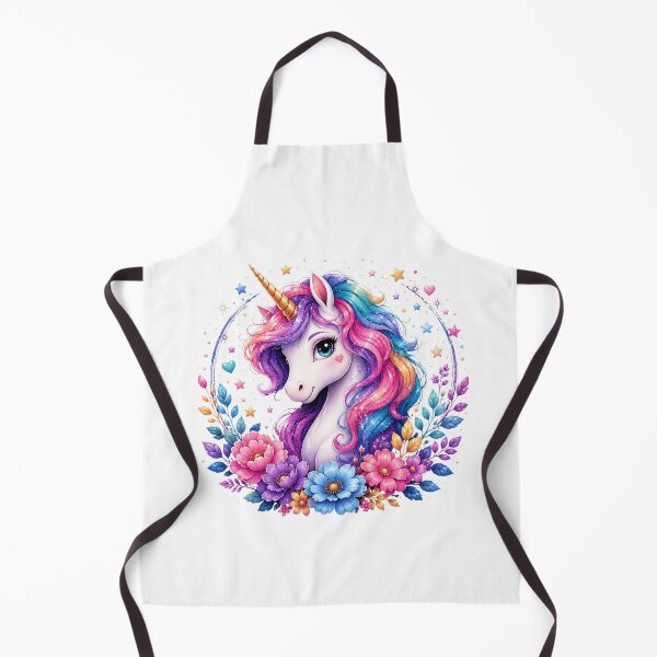 Item preview, Cute Pastel Unicorn with Flowers Magical Fantasy designed and sold by MySthore.