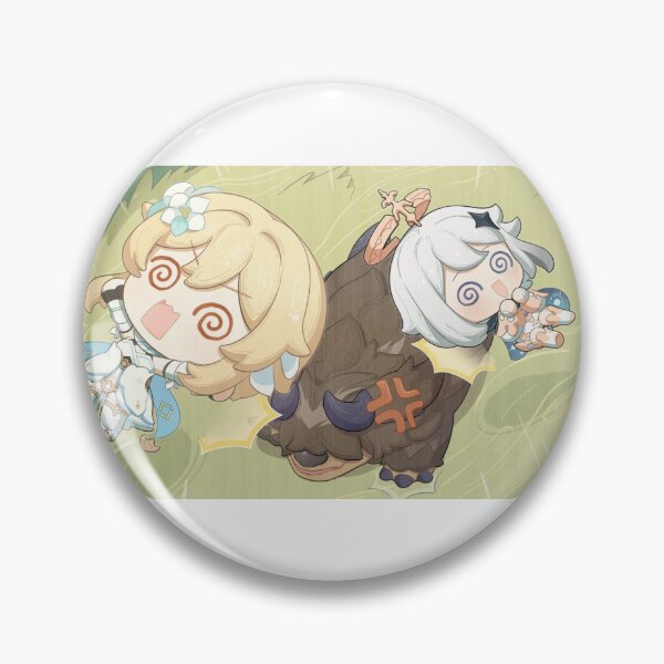 Item preview, Lumine and Paimon designed and sold by Lauwuuh.