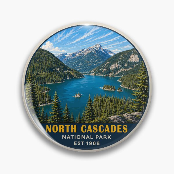 Item preview, North Cascades National Park designed and sold by Gideon Emmerich.