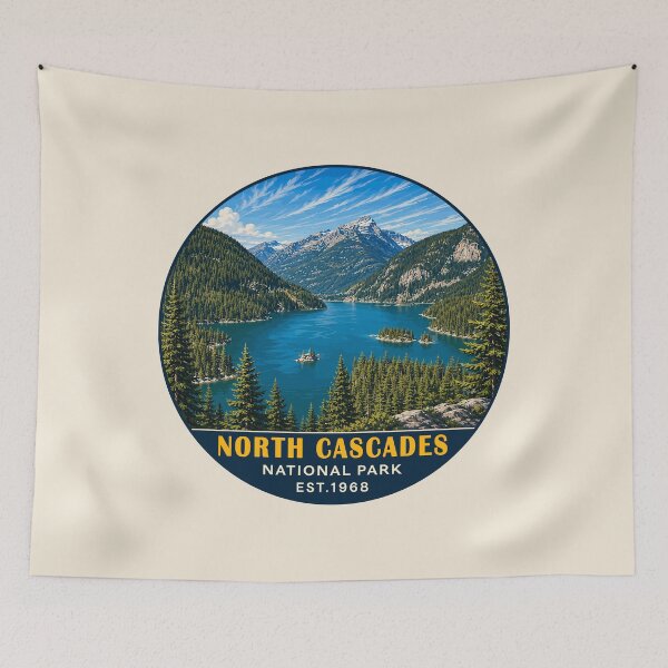 Item preview, North Cascades National Park designed and sold by Gideon Emmerich.