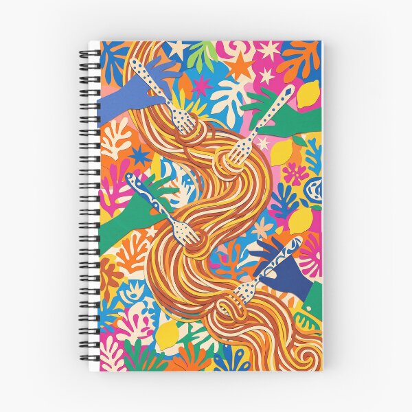Item preview, Matisse Style Mediterranean Spaghetti Summer Cutout Art designed and sold by MoonOpuluna.