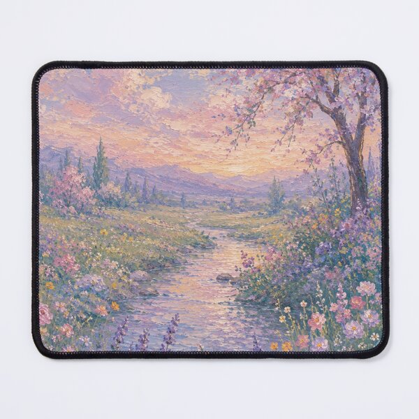 Item preview, Pastel Spring Meadow Painting designed and sold by 0606PM.