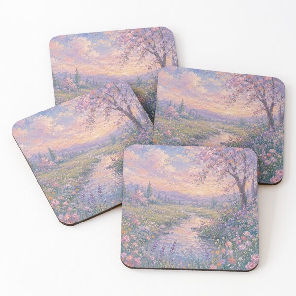 Item preview, Pastel Spring Meadow Painting designed and sold by 0606PM.