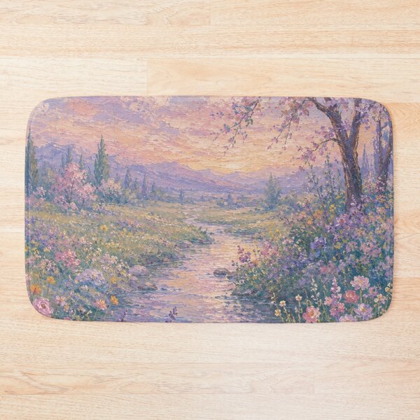 Item preview, Pastel Spring Meadow Painting designed and sold by 0606PM.