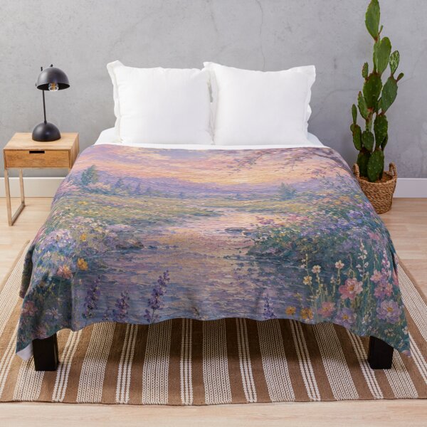 Item preview, Pastel Spring Meadow Painting designed and sold by 0606PM.