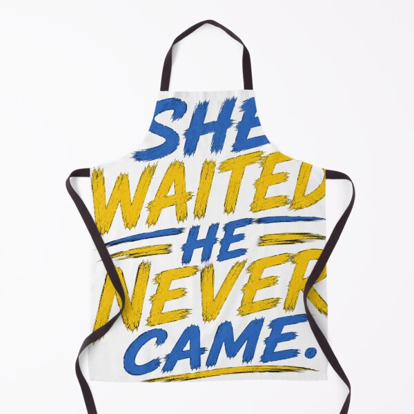 Item preview, She Waited. He Never Came. – Emotional Typography Quote T-Shirt designed and sold by Saraisha Studio.