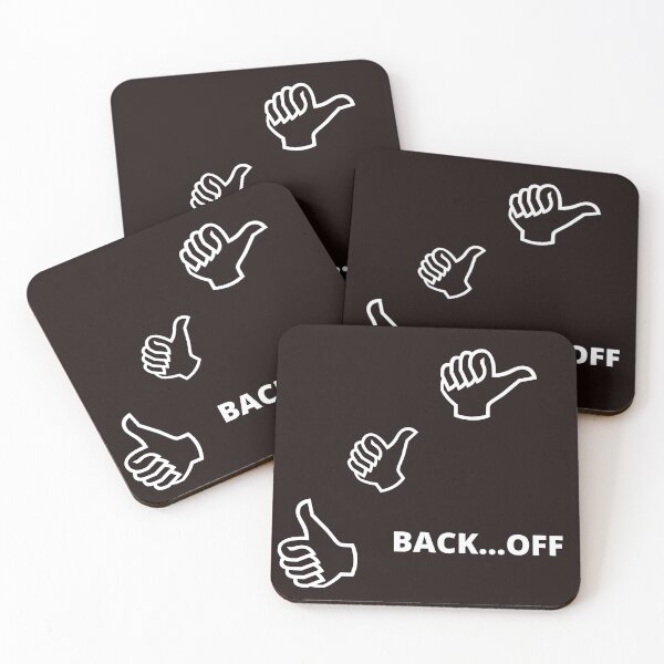 Item preview, Back Off  Cowboy - funny personal space designed and sold by Granat1983.