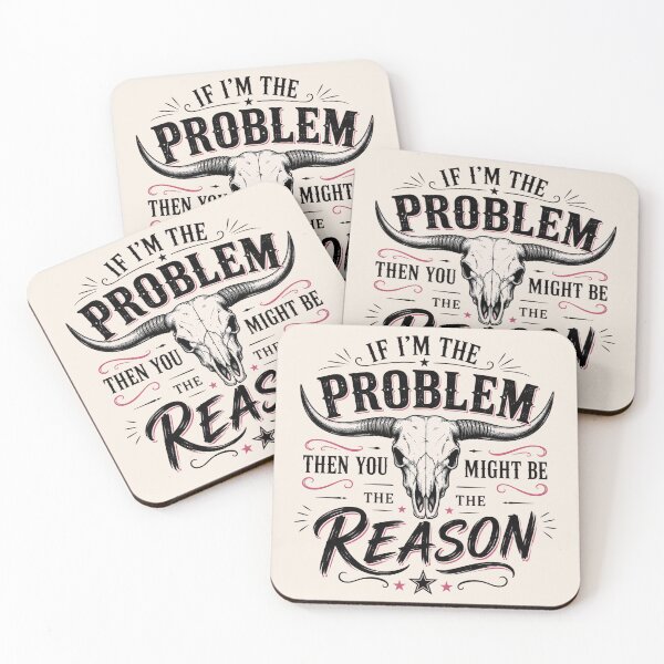 Item preview, If I'm The Problem Then You Might Be The Reason Shirt, Retro Western Graphic Tee, Country Music Concert Shirt designed and sold by Sprinkle12345.