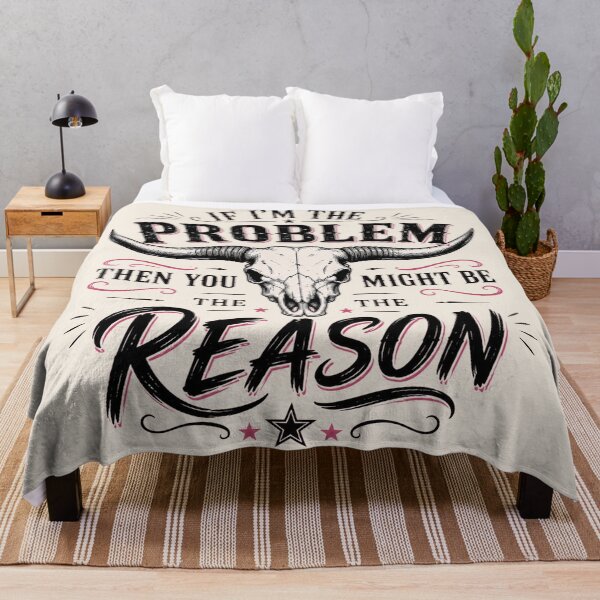 Item preview, If I'm The Problem Then You Might Be The Reason Shirt, Retro Western Graphic Tee, Country Music Concert Shirt designed and sold by Sprinkle12345.