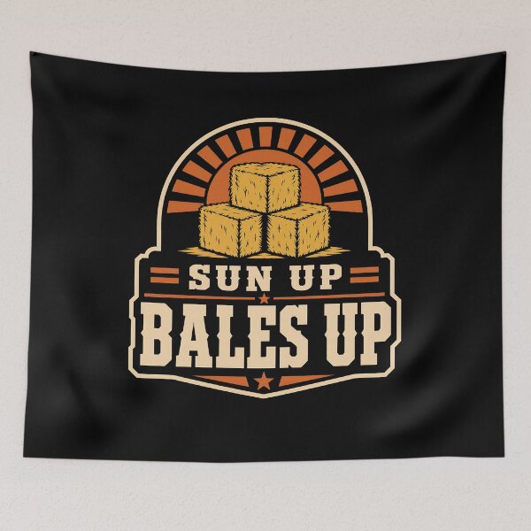 Item preview, Hay Baling Hay Bale Hay Season Farm Crew Gift designed and sold by AndreasMei.