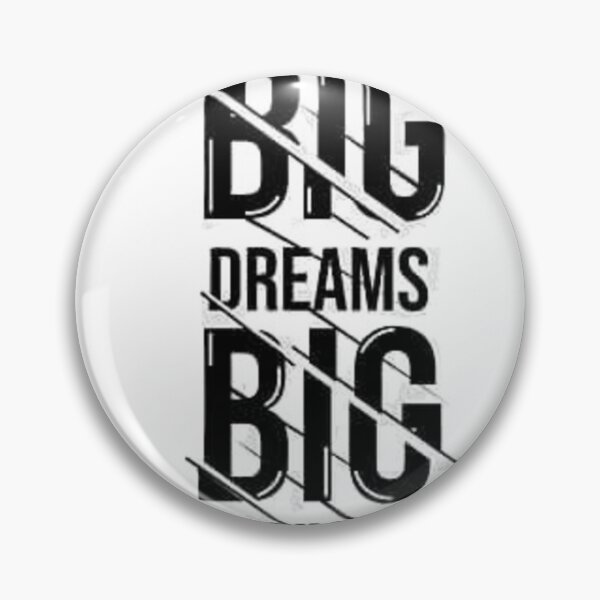 Item preview, Big Dreams Big Actions Motivational Typography Quote designed and sold by ArhaanFashions.