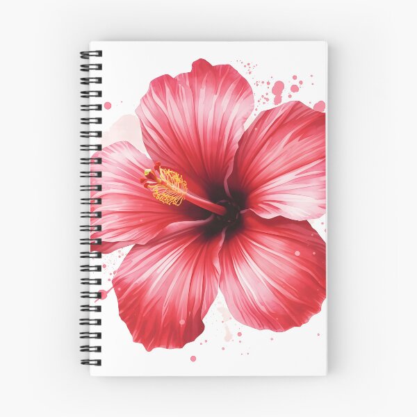 Item preview, Tropical Hibiscus Watercolor Painting designed and sold by RawNaturePrints.