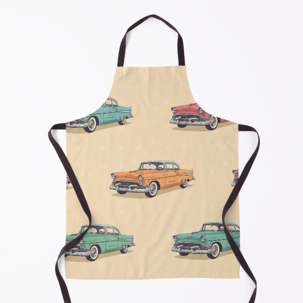 Item preview, Vintage Car Pattern designed and sold by PamLeeDesign.