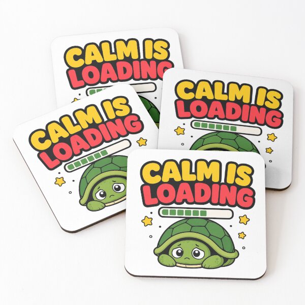 Item preview, Calm Turtle Loading Slow Gift designed and sold by Gentlestate.