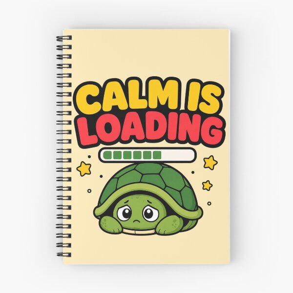 Item preview, Calm Turtle Loading Slow Gift designed and sold by Gentlestate.