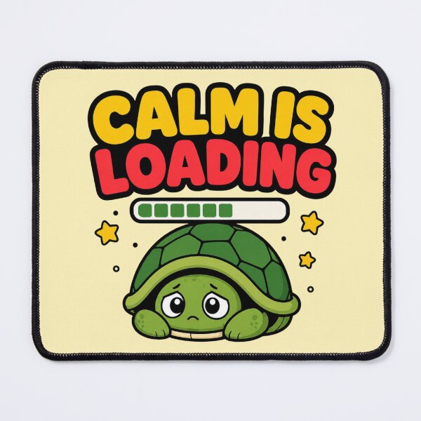 Item preview, Calm Turtle Loading Slow Gift designed and sold by Gentlestate.