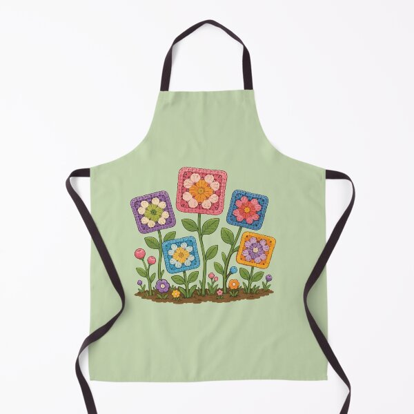 Item preview, Crochet Flower Garden Granny Square Bloom designed and sold by SimplePoDesign.