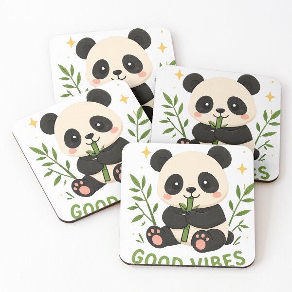 Item preview, Cute Panda Good Vibes Kids designed and sold by Mysthor-Designs.