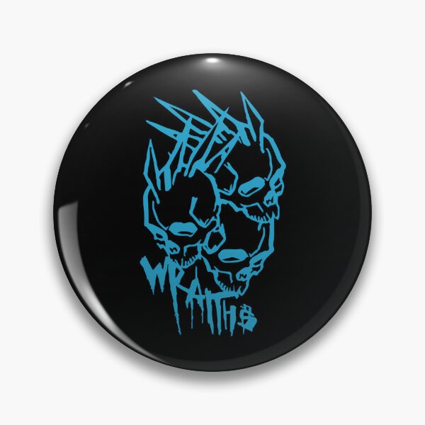 Item preview, La calavera de graffiti azul de los espectros designed and sold by Yamuchan.